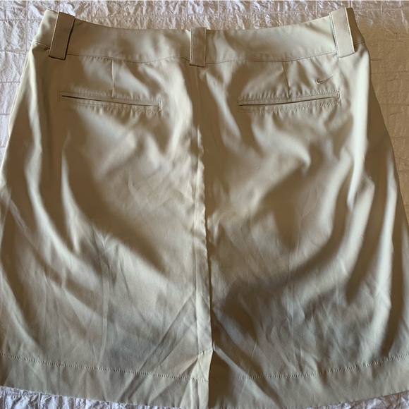 Nike Golf Khaki Skort Womens 10 Tour Performance Dri Fit - Picture 8 of 15